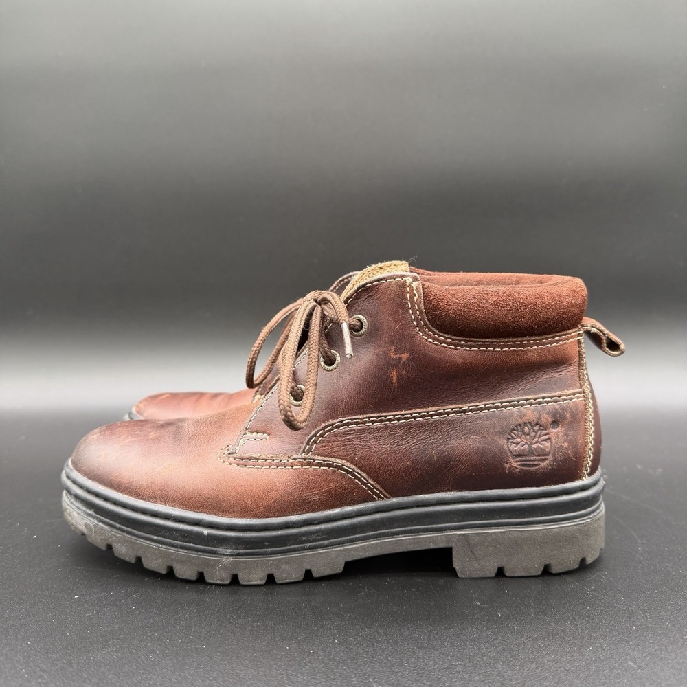 Timberland Earthkeepers Chukka Boots Brown Leather Women's Size 6